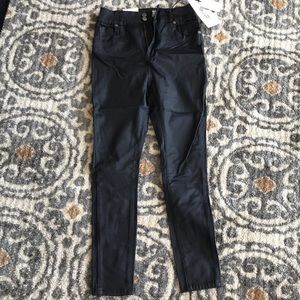 Cotton On coated black high grazer skinny jean